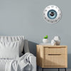 Blue Eye Wall Clock Novelty Analog Quartz Movement