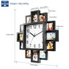12-Picture Display Wall Clock – bednbathgallery.com
