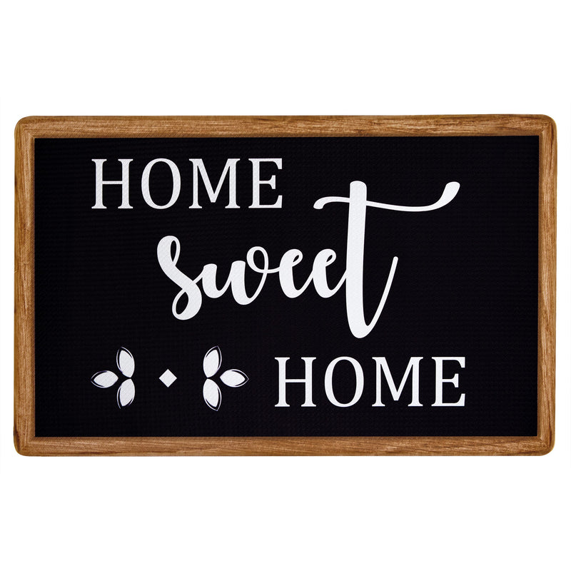 Anti Fatigue Mat 18x30 - Modern Farmhouse - Black