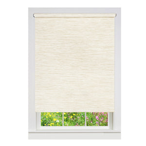 Cords Free Privacy Jute Shade - 63x72 - Linen