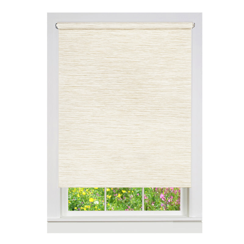 Cords Free Privacy Jute Shade - 63x72 - Linen