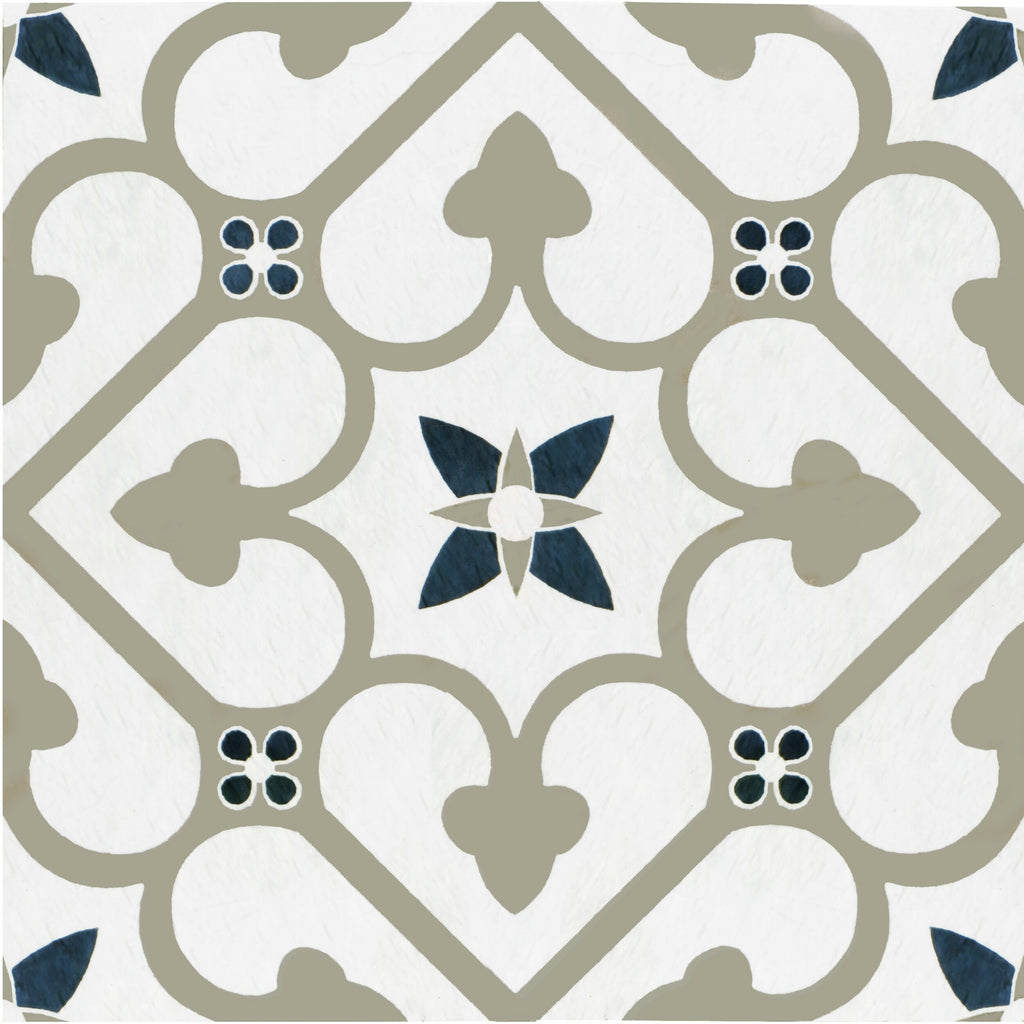 Retro 12x12 Self Adhesive Vinyl Floor Tile - Clover - 20 Tiles/20 sq. ft.