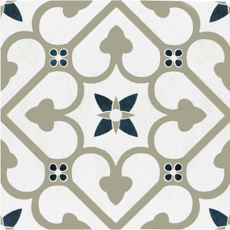 Retro 12x12 Self Adhesive Vinyl Floor Tile - Clover - 20 Tiles/20 sq. ft.