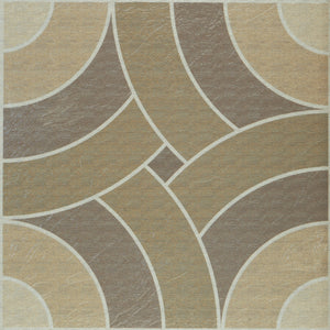 Retro 12x12 Self Adhesive Vinyl Floor Tile - Swirl - 20 Tiles/20 sq. ft.