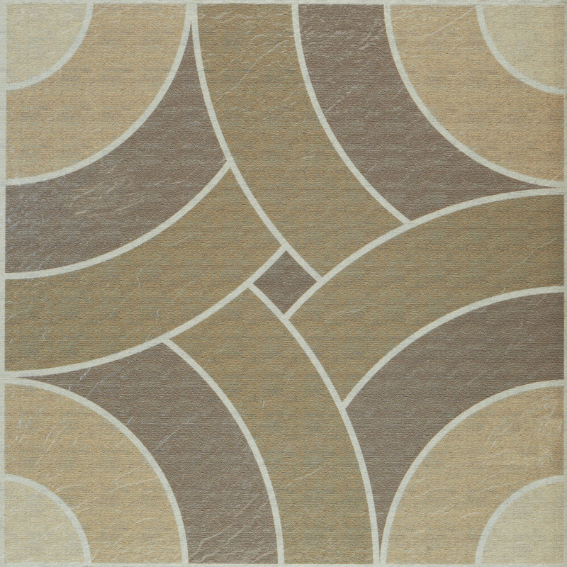 Retro 12x12 Self Adhesive Vinyl Floor Tile - Swirl - 20 Tiles/20 sq. ft.