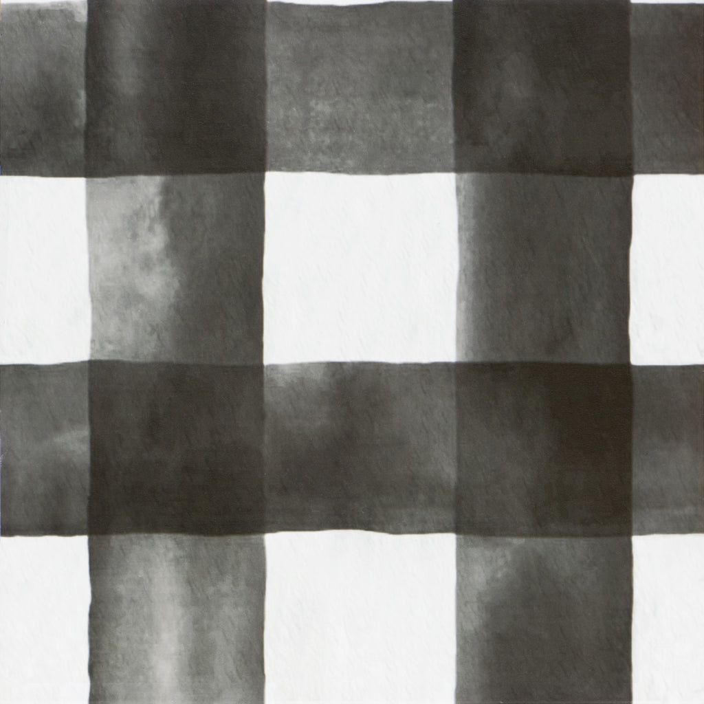 Retro 12x12 Self Adhesive Vinyl Floor Tile - Watercolor Check - 20 Tiles/20 sq. ft.