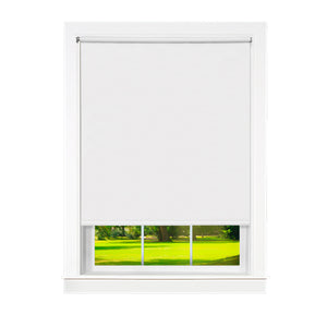 Cords Free Tear Down Room Darkening Window Shade - 73x72 - White