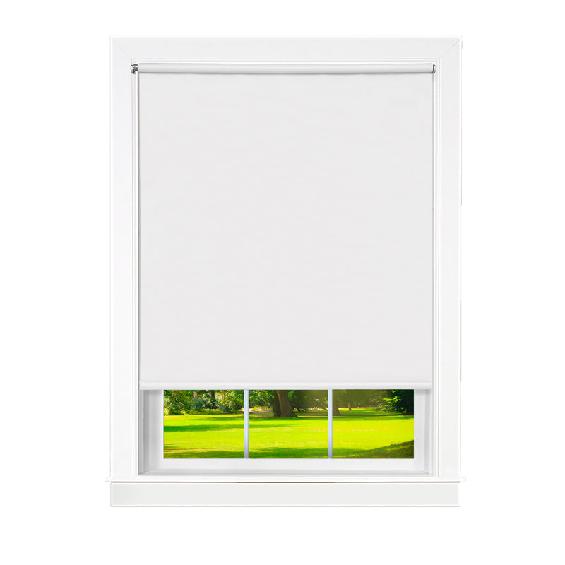 Cords Free Tear Down Room Darkening Window Shade - 73x72 - White