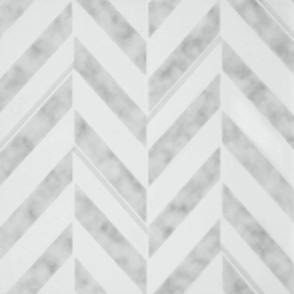 Retro 12x12 Self Adhesive Vinyl Floor Tile - Chevron - 20 Tiles/20 sq. ft.