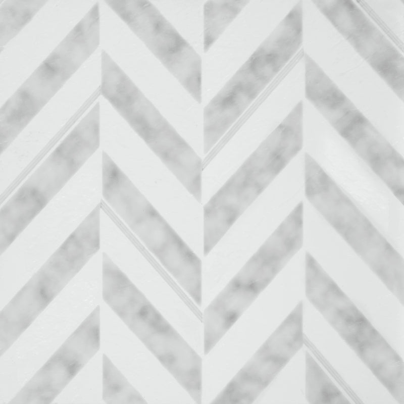 Retro 12x12 Self Adhesive Vinyl Floor Tile - Chevron - 20 Tiles/20 sq. ft.