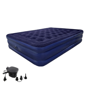 Second Avenue Collection Double Queen Air Mattress with Electric Air Pump