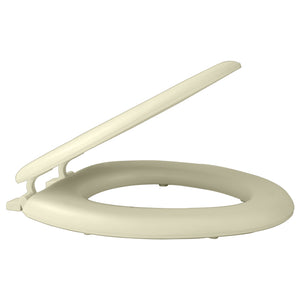 Fantasia 19 Inch Soft Elongated Vinyl Toilet Seat - Bone