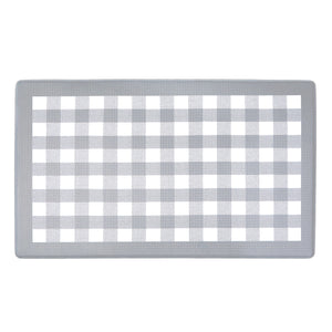 Anti Fatigue Mat 18x30 - Buffalo Check Grey