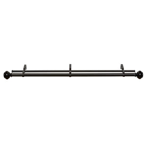 Buono II Decorative Double Rod & Finial Brenner 72-144