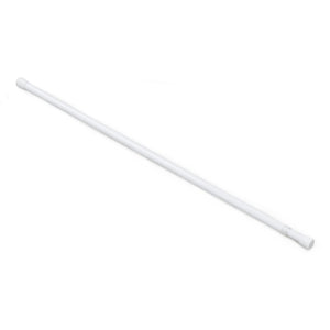 Fantasia 5/8" Spring Tension Rod #370 48"-86" - White