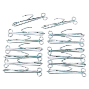 Fantasia Slip In Drapery Hooks 3" Long, 1" Heading #546 - 14 Hooks