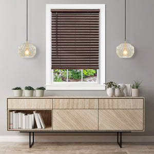 Cordless GII Luna 2" Vinyl Venetian Blind - 32x64 - Mahogany