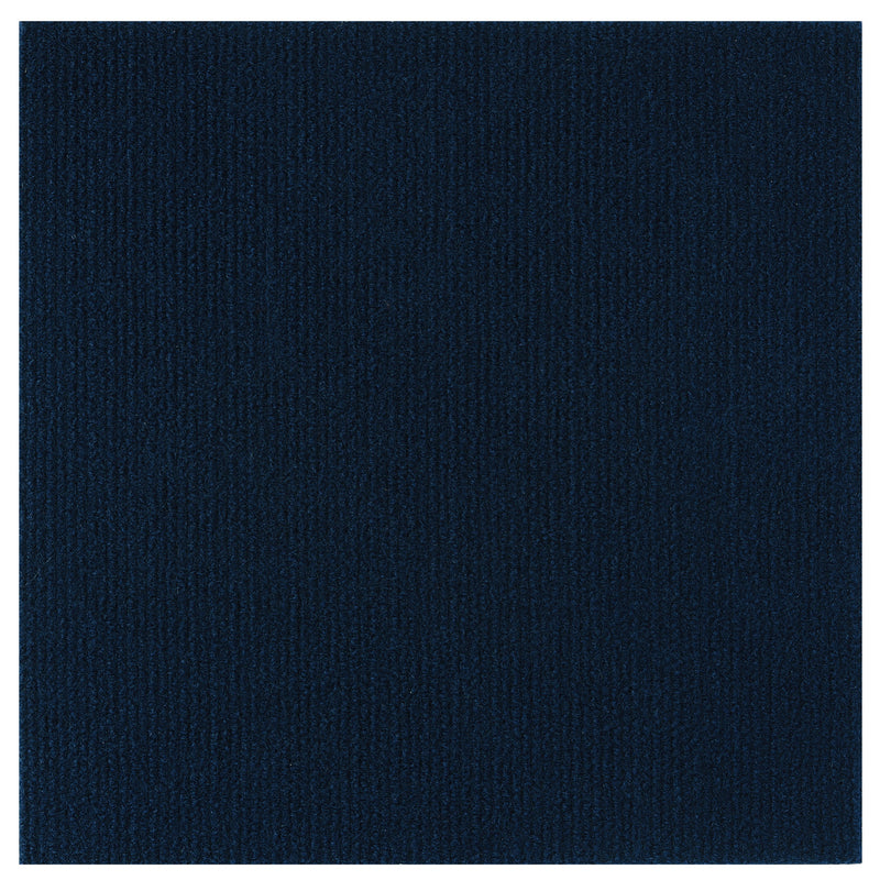 Nexus 12x12 Self Adhesive Carpet Floor Tile - 12 Tiles/12 sq. Ft. - Navy