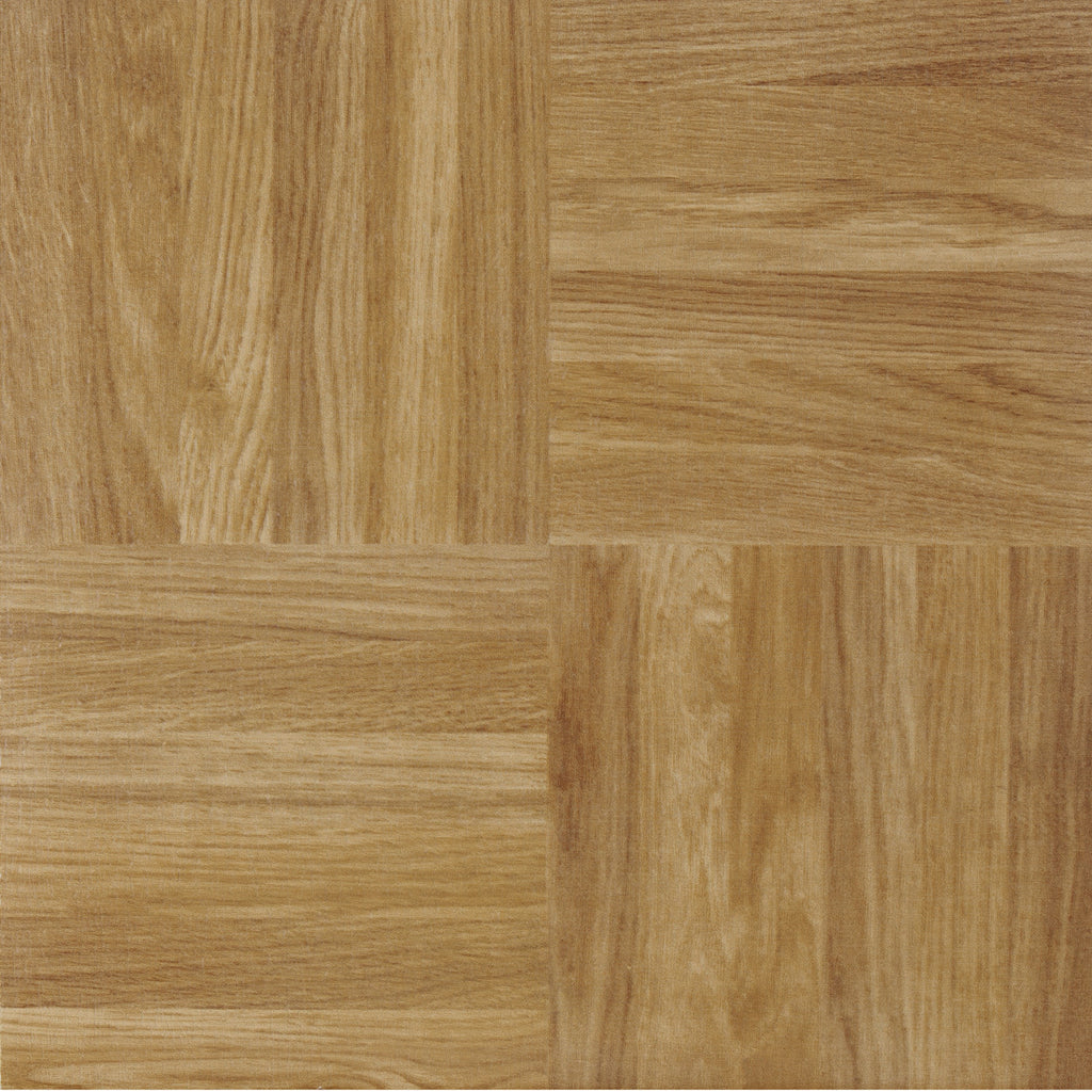 Nexus Oak Parquet 12x12 Self Adhesive Vinyl Floor Tile - 20 Tiles/20 sq. ft.