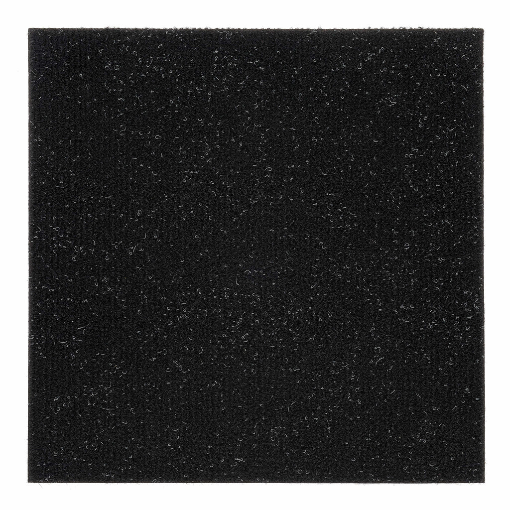 Nexus 19.7x19.7 Self Adhesive Carpet Floor Tile - 12 Tiles/32.3 sq Ft. - Jet