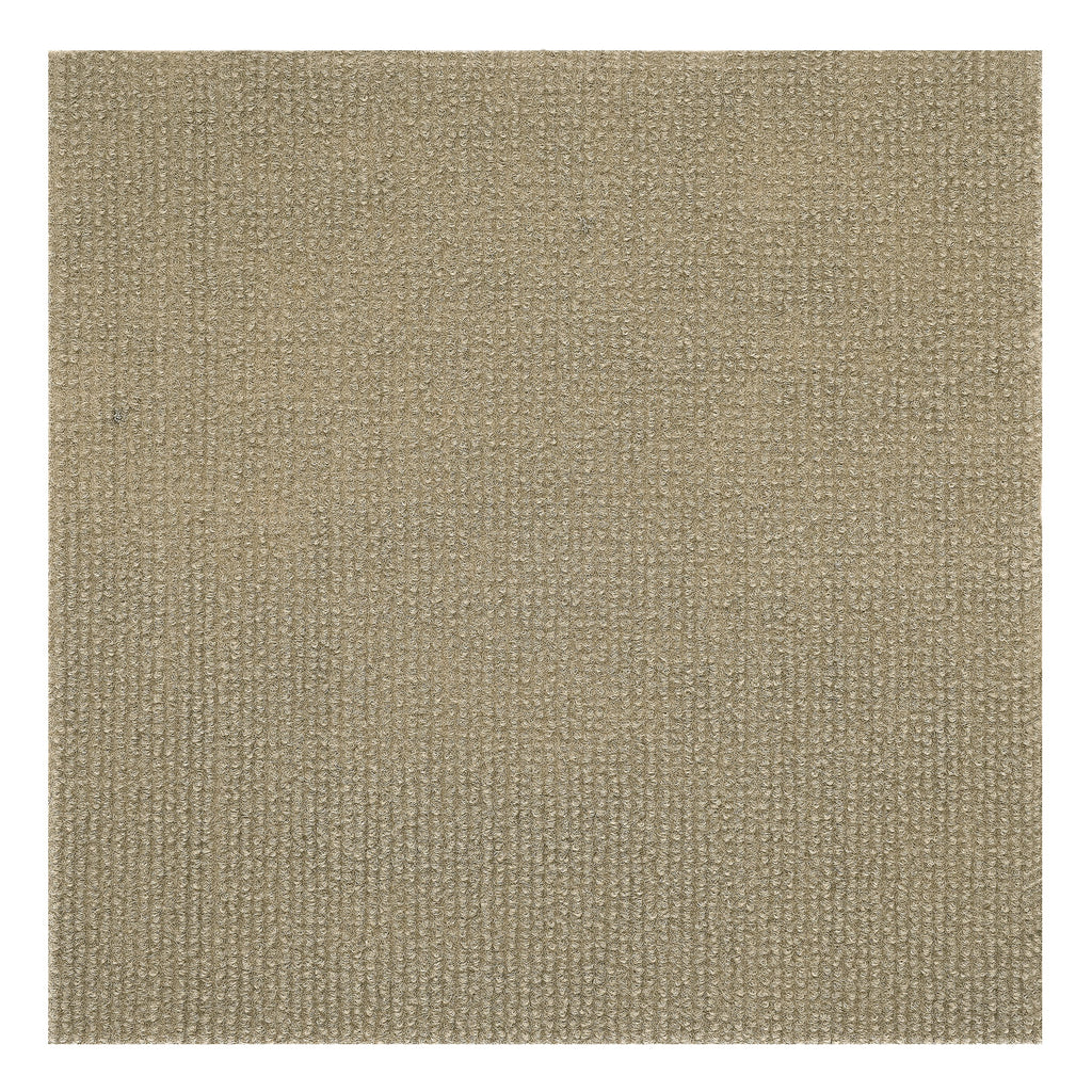 Nexus 12x12 Self Adhesive Carpet Floor Tile - 12 Tiles/12 sq. Ft. - Tan