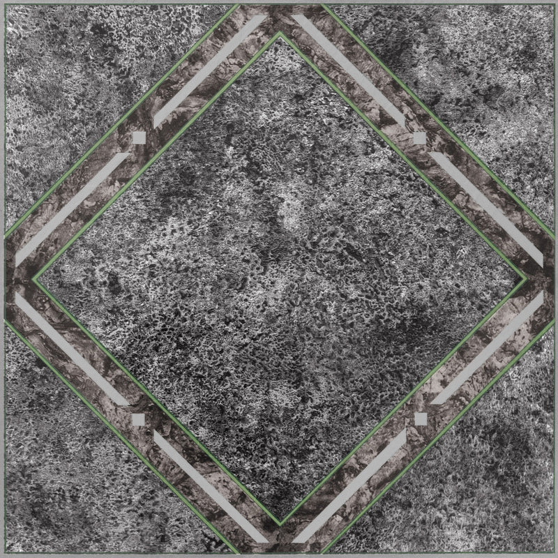 Nexus Metallic Marble Diamond 12x12 Self Adhesive Vinyl Floor Tile - 20 Tiles/20 sq. ft.