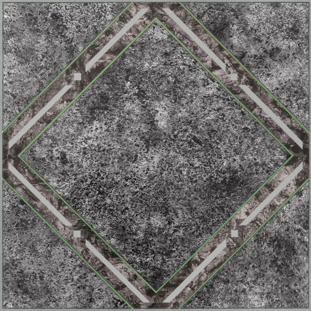 Tivoli Metallic Marble Diamond 12x12 Self Adhesive Vinyl Floor Tile - 45 Tiles/45 sq. ft.