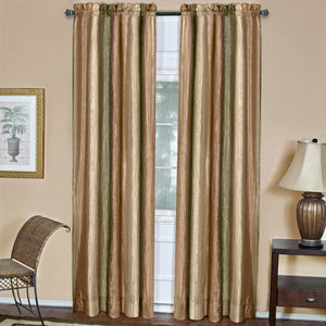 Ombre Window Curtain Panel - 50x63 - Earth