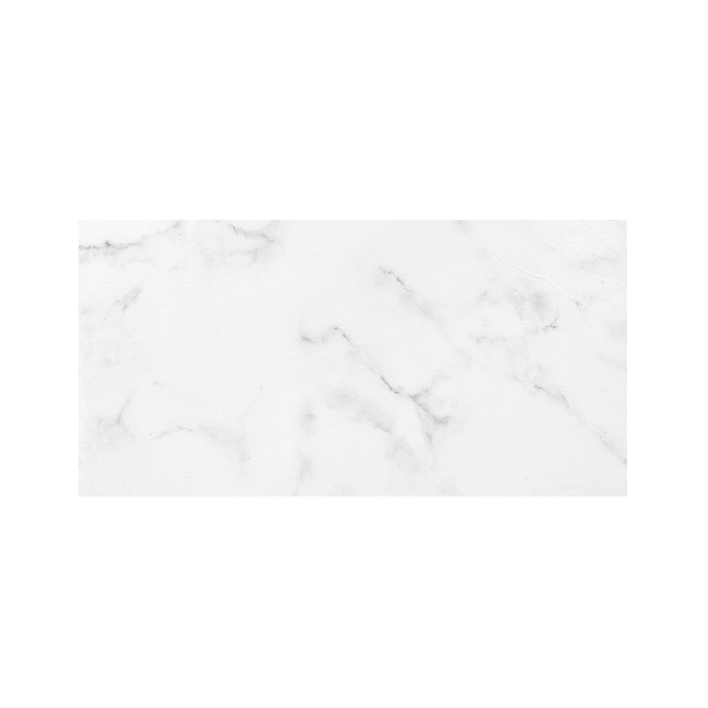 Palazzo 12x24 Self Adhesive Vinyl Floor Tile - Luxe White - 20 Tiles/40 sq. ft.