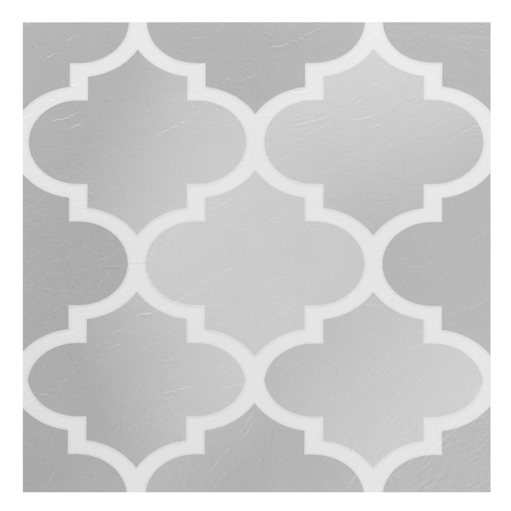 Retro 12x12 Self Adhesive Vinyl Floor Tile - Arabesque - 20 Tiles/20 sq. ft.