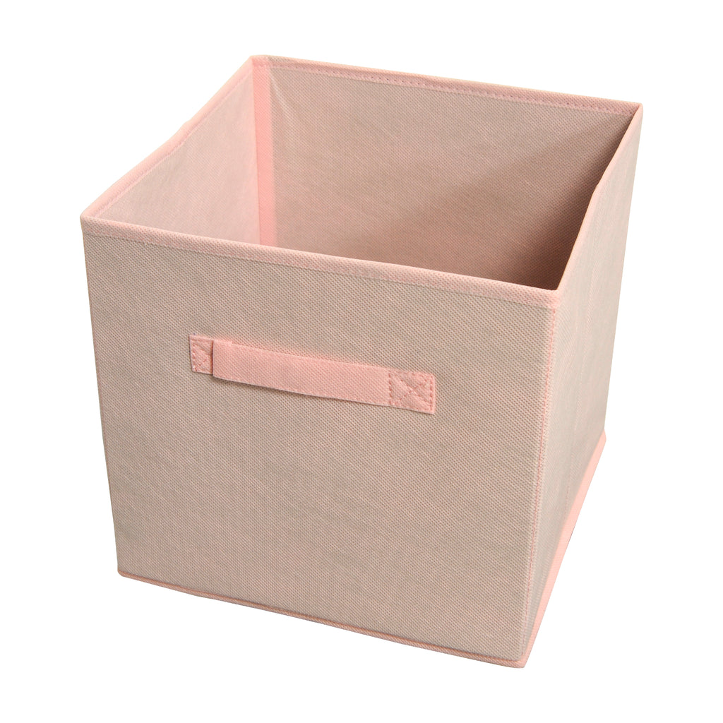 Collapsible Storage Bins - Rose Quartz - 4 Bins Per Pack