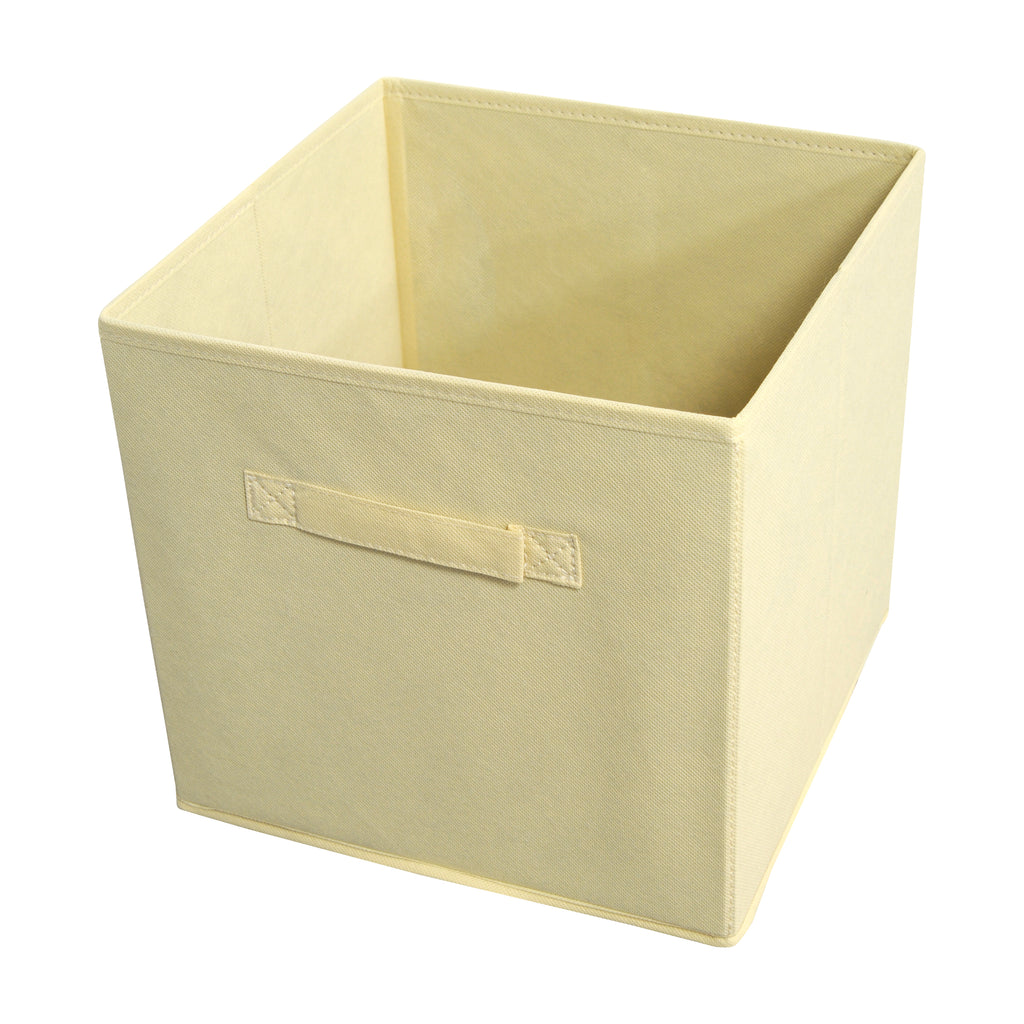 Collapsible Storage Bins - Tan - 4 Bins Per Pack