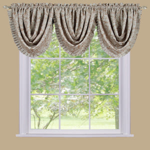 Sutton Waterfall Valance - Tan