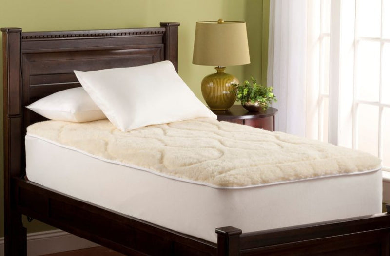 Traditional Merino Wool Luxury Mattress Pad