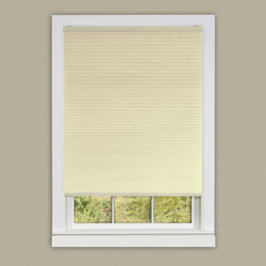 Cordless Honeycomb Cellular Pleated Shade - 35x64 - Alabaster