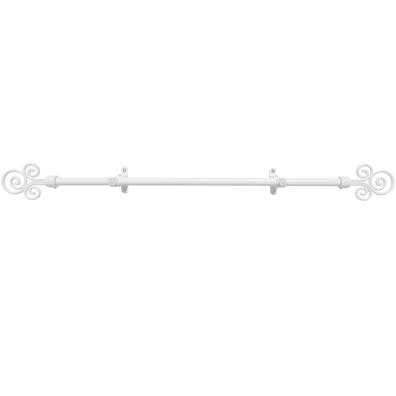 Metallo Decorative Rod & Finial Imperial 28-48 Inch