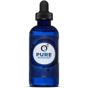 O2 Pure Liquid Oxygen Drops 4 FL. oz